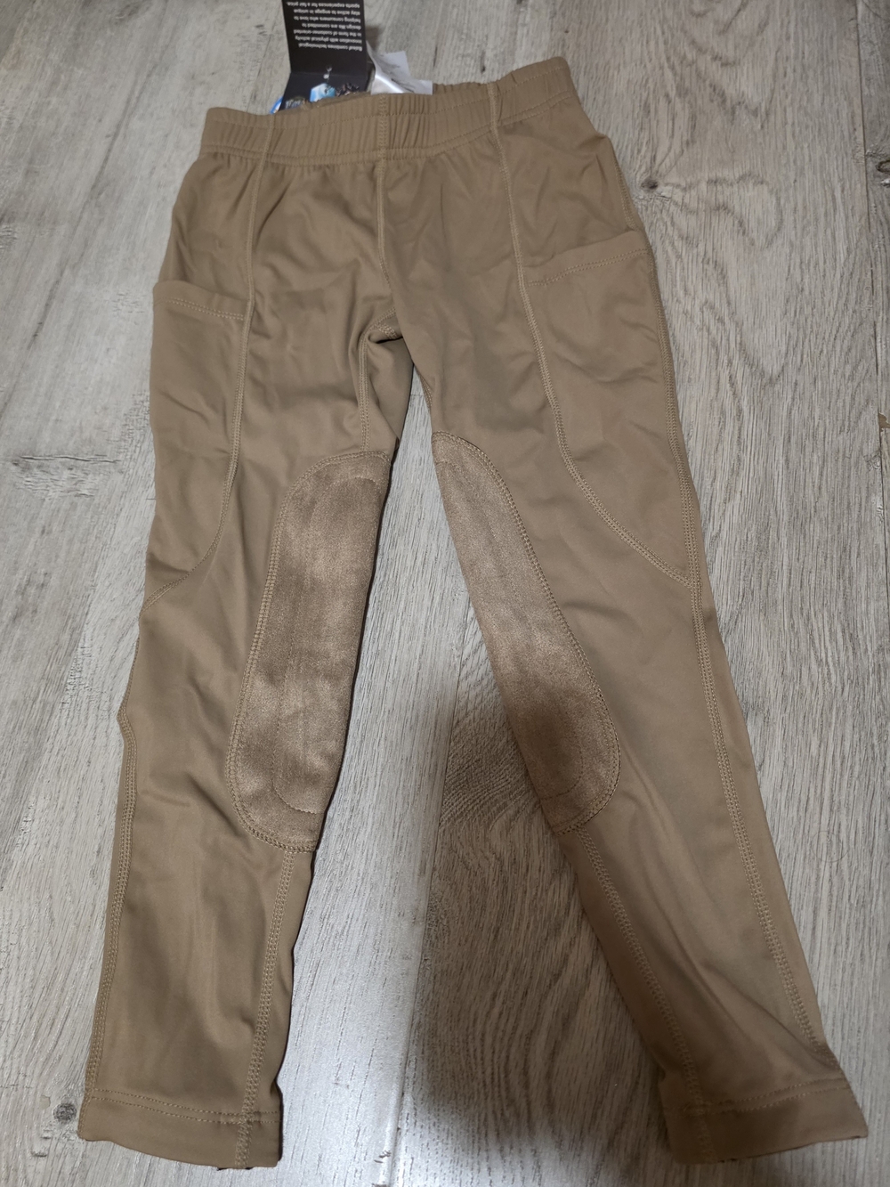 Baleaf Girls Riding Breeches, Tan, Size XS